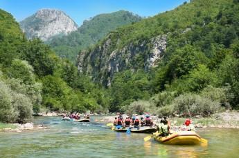 Szczawnica Atrakcja Spływ pontonowy Rafttreck